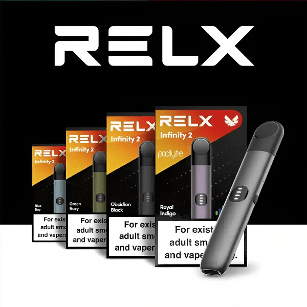 悅刻 RELX 6代主機：Infinity 2 Plus 全系列配色與外包裝展示